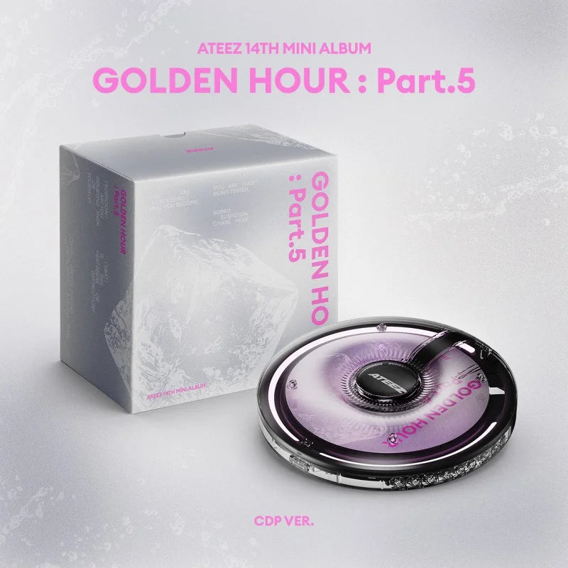 [Pre-Order] ATEEZ 14th Mini Album - GOLDEN HOUR : Part 5 (CDP Ver.)