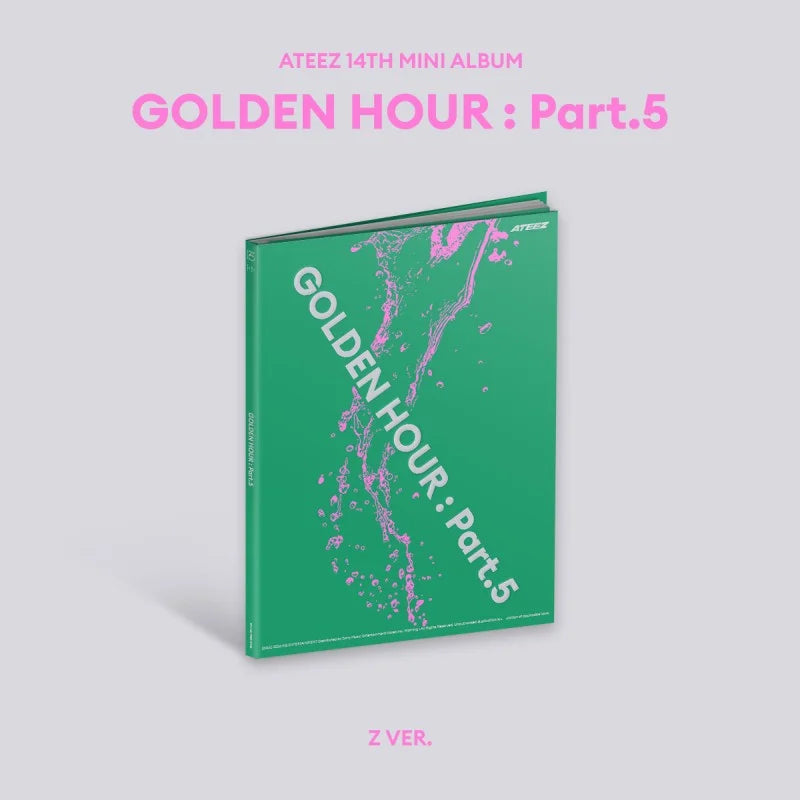 Pre-Order] ATEEZ 14th Mini Album - GOLDEN HOUR : Part 5 +