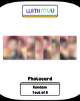 ATEEZ 14th Mini Album - GOLDEN HOUR : Part 5 (Key Chain Ver.) + WITHMUU Photocard