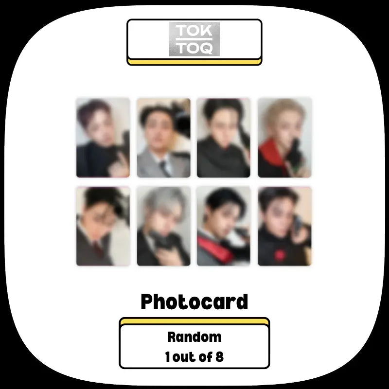 ATEEZ 14th Mini Album - GOLDEN HOUR : Part 5 (Poca Album) + TOKTOQ ATEEZ 14th Mini Album - GOLDEN HOUR : Part 5 (Poca Album) + TOKTOQ
