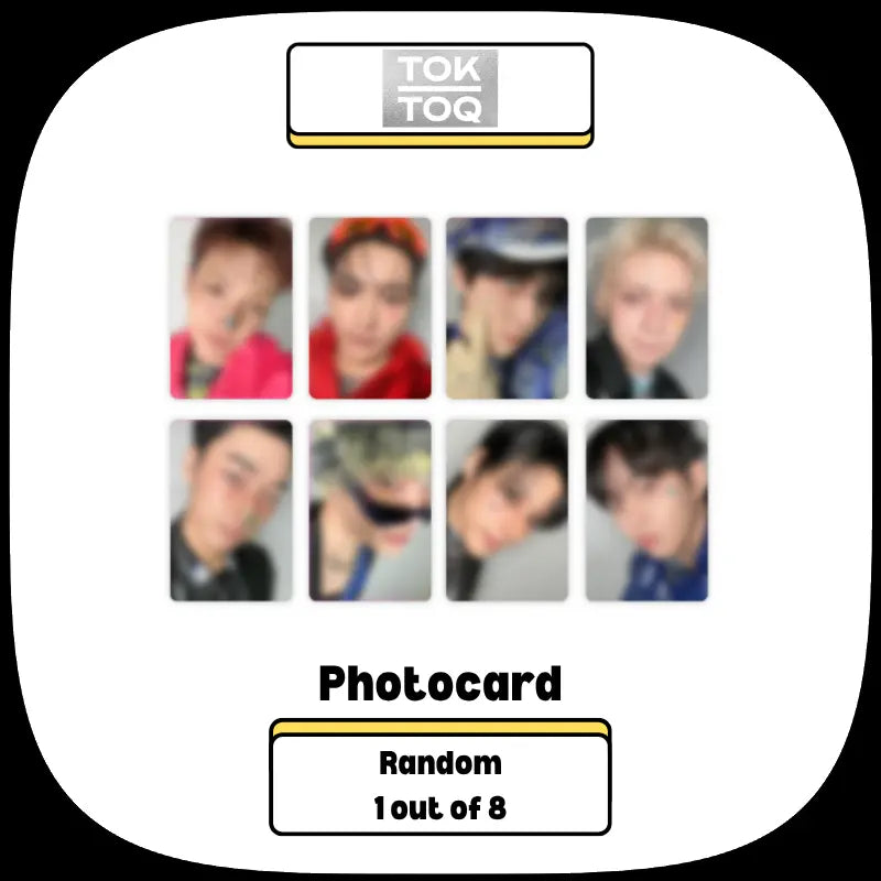 ATEEZ 14th Mini Album - GOLDEN HOUR : Part 5 + TOKTOQ Photocard ATEEZ 14th Mini Album - GOLDEN HOUR : Part 5 + TOKTOQ Photocard