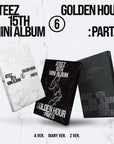 [Pre-Order] ATEEZ 15th Mini Album - GOLDEN HOUR : Part.6