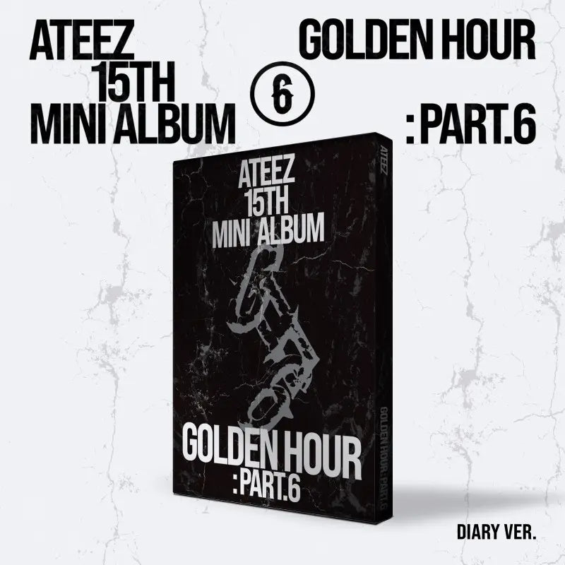 [Pre-Order] ATEEZ 15th Mini Album - GOLDEN HOUR : Part.6