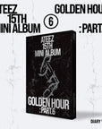 [Pre-Order] ATEEZ 15th Mini Album - GOLDEN HOUR : Part.6