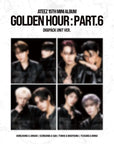 [Pre-Order] ATEEZ 15th Mini Album - GOLDEN HOUR : Part.6 (Digipack Unit Ver.) + TOKTOQ Photocard