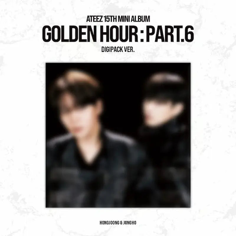 [Pre-Order] ATEEZ 15th Mini Album - GOLDEN HOUR : Part.6 (Digipack Unit Ver.) + TOKTOQ Photocard