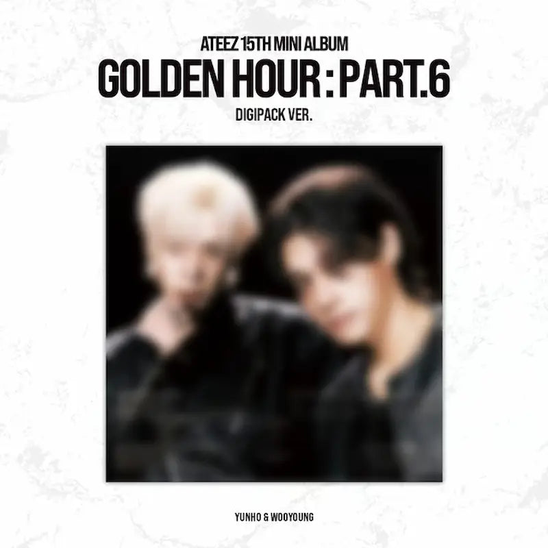 [Pre-Order] ATEEZ 15th Mini Album - GOLDEN HOUR : Part.6 (Digipack Unit Ver.) + TOKTOQ Photocard