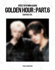 [Pre-Order] ATEEZ 15th Mini Album - GOLDEN HOUR : Part.6 (Digipack Unit Ver.) + TOKTOQ Photocard