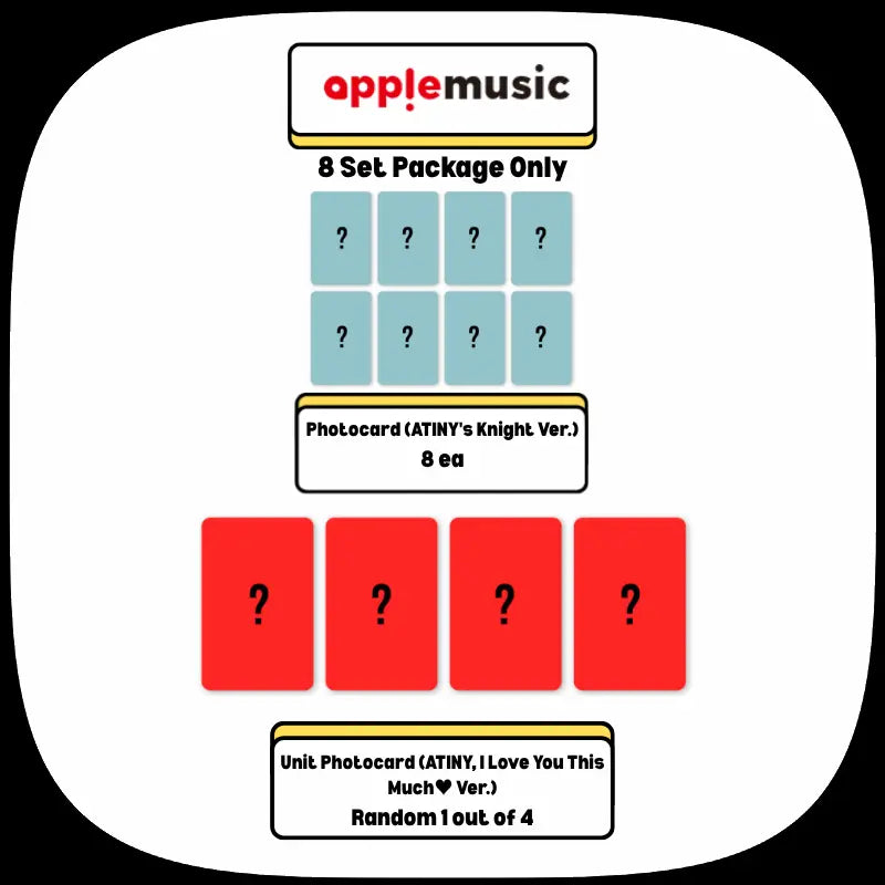 [Pre-Order] ATEEZ 15th Mini Album - GOLDEN HOUR : Part.6 (Digipack Ver.) + APPLEMUSIC Photocard