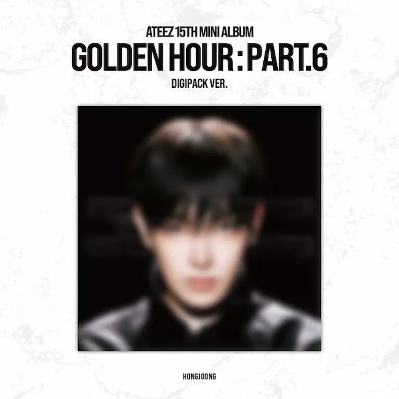 [Pre-Order] ATEEZ 15th Mini Album - GOLDEN HOUR : Part.6 (Digipack Ver.)