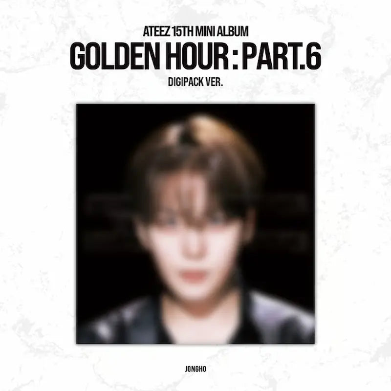 [Pre-Order] ATEEZ 15th Mini Album - GOLDEN HOUR : Part.6 (Digipack Ver.)