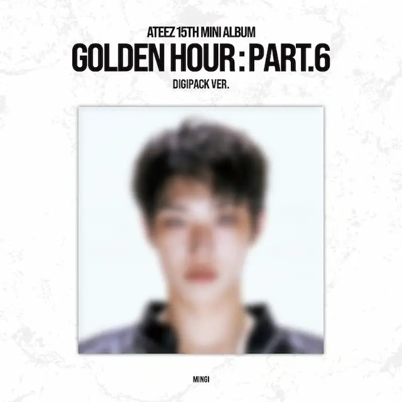 [Pre-Order] ATEEZ 15th Mini Album - GOLDEN HOUR : Part.6 (Digipack Ver.)
