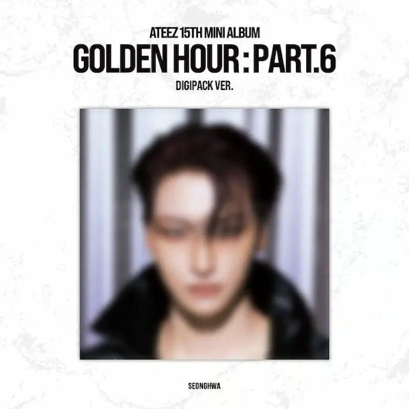 [Pre-Order] ATEEZ 15th Mini Album - GOLDEN HOUR : Part.6 (Digipack Ver.)