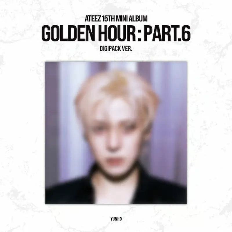 [Pre-Order] ATEEZ 15th Mini Album - GOLDEN HOUR : Part.6 (Digipack Ver.)