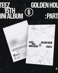[Pre-Order] ATEEZ 15th Mini Album - GOLDEN HOUR : Part.6 (Poca Album Ver.) + TOKTOQ Photocard