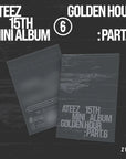 [Pre-Order] ATEEZ 15th Mini Album - GOLDEN HOUR : Part.6 (Poca Album Ver.) + TOKTOQ Photocard