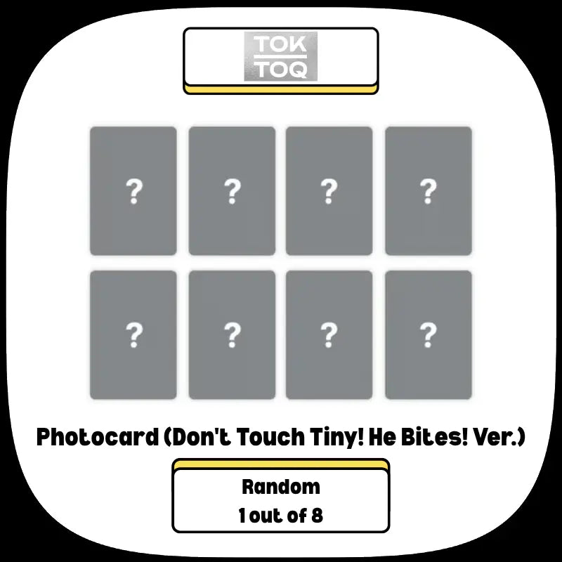 [Pre-Order] ATEEZ 15th Mini Album - GOLDEN HOUR : Part.6 (Poca Album Ver.) + TOKTOQ Photocard