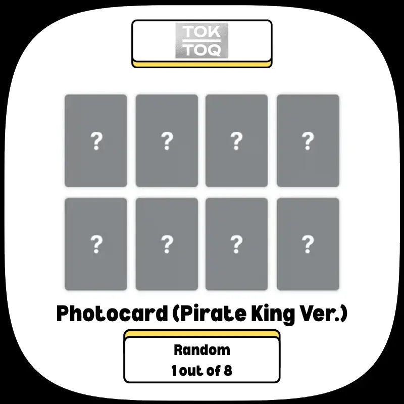 [Pre-Order] ATEEZ 15th Mini Album - GOLDEN HOUR : Part.6 + TOKTOQ Photocard