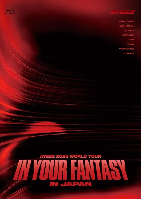 [Pre-Order] ATEEZ 2025 World Tour IN YOUR FANTASY in Japan (Regular Blu-Ray Edition)