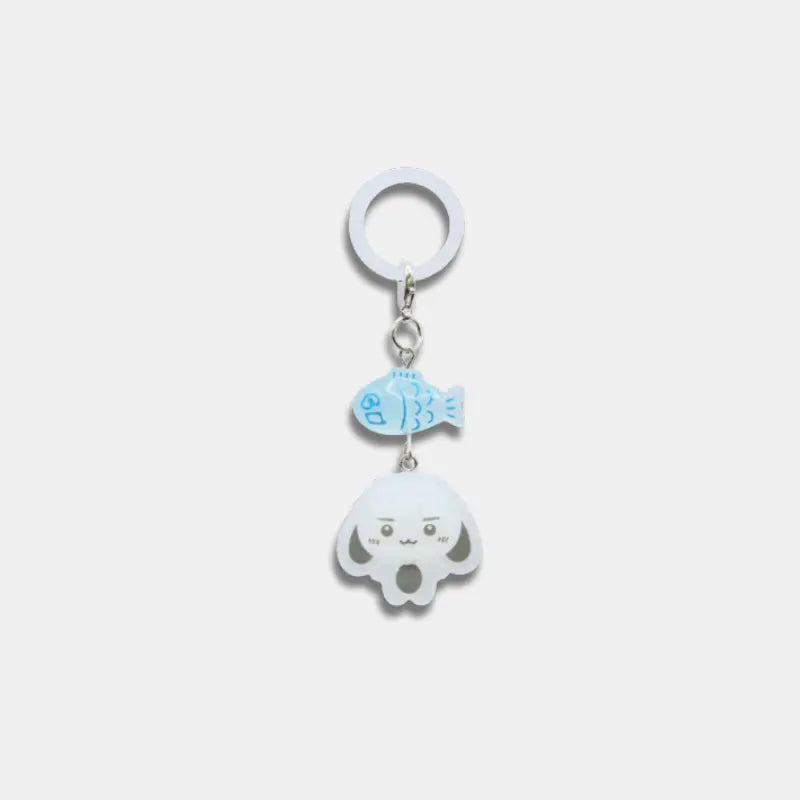 [Pre-Order] ATEEZ 8th Anniversary Blue Drift Official Merchandise - Lucky Fish Charm