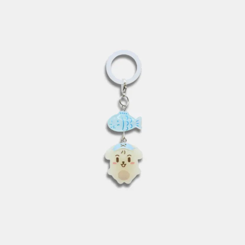 [Pre-Order] ATEEZ 8th Anniversary Blue Drift Official Merchandise - Lucky Fish Charm