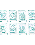 [Pre-Order] ATEEZ 8th Anniversary Blue Drift Official Merchandise - Mini Pouch