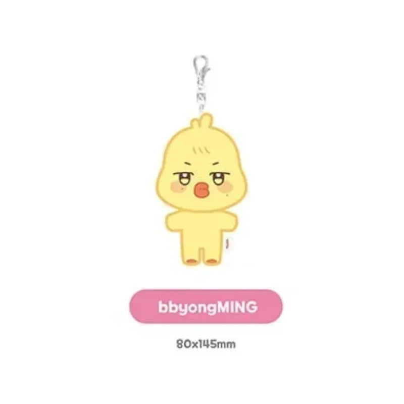 ATEEZ ANITEEZ IN COLOR Official Merchandise - Plush Keyring