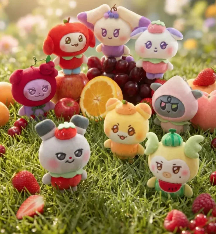 [Pre-Order] ATEEZ MIGHTEEZ BERRY BREEZY FAIRY Official Merchandise - Fruit Plush Keyring