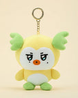 [Pre-Order] ATEEZ MIGHTEEZ x Line Friends Square Official Merchandise - Plush Keyring