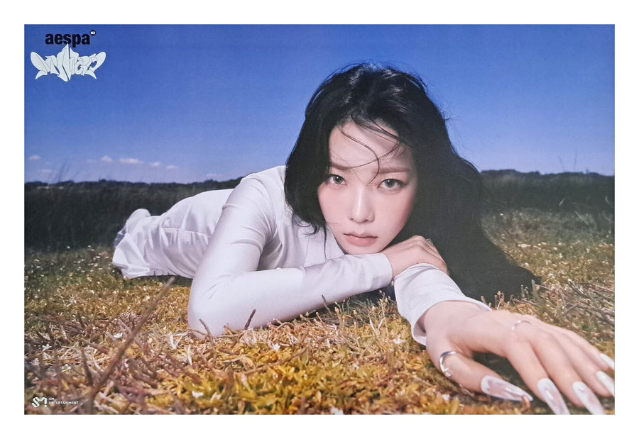 aespa 3rd Mini Album MY WORLD (Intro Ver.) Official Poster - Photo Concept Karina