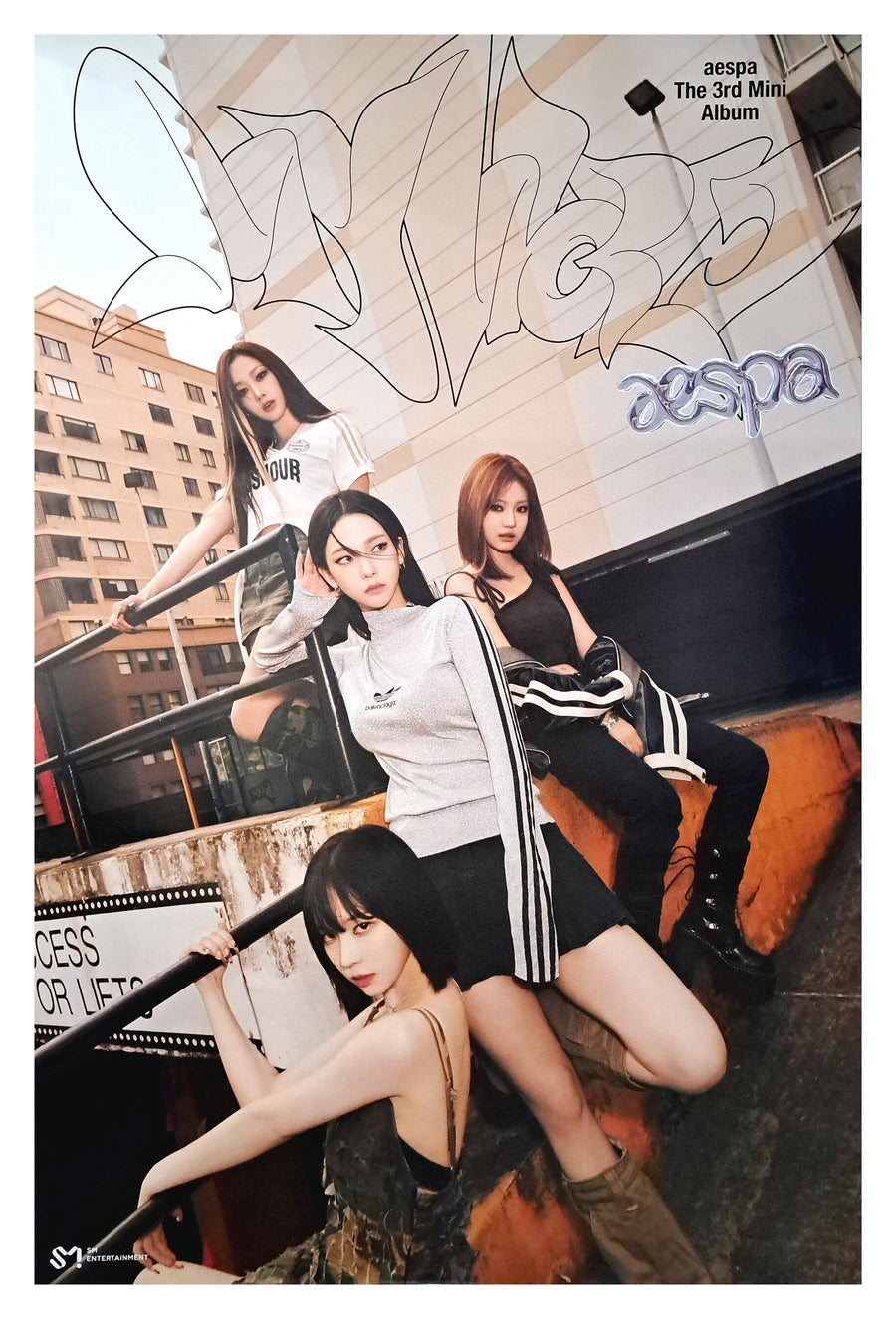 aespa 3rd Mini Album MY WORLD (Poster Ver.) Official Poster - Photo Concept 2
