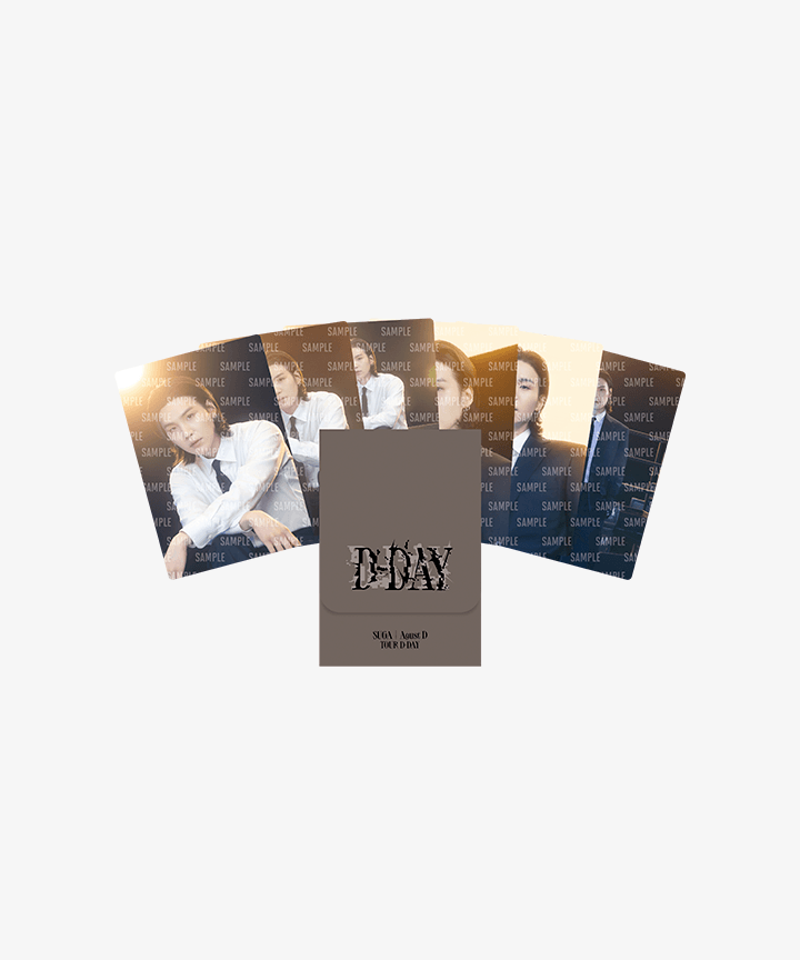 Agust D [D-Day Tour] Official Merchandise - Mini Photo Card