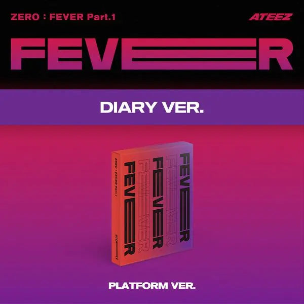 Ateez 5th Mini Album - Zero: Fever Part.1 (Platform Ver.) + Ateez 5th Mini Album - Zero: Fever Part.1 (Platform Ver.) +