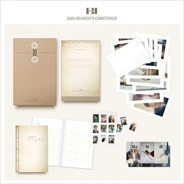 [Pre-Order] B.I 2025 Season's Greetings + APPLEMUSIC Photocard