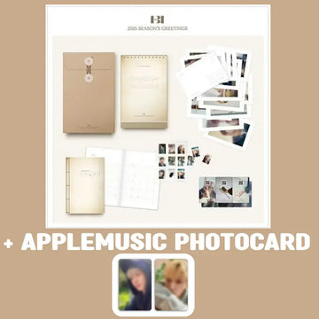 [Pre-Order] B.I 2025 Season's Greetings + APPLEMUSIC Photocard