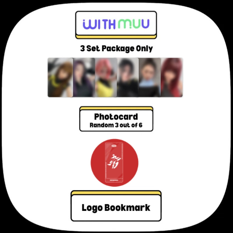 BABYMONSTER 3rd Mini Album - CHOOM + WITHMUU Photocard – Choice