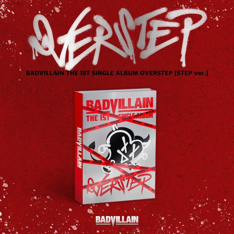 BADVILLAIN 1st Single Album - OVERSTEP