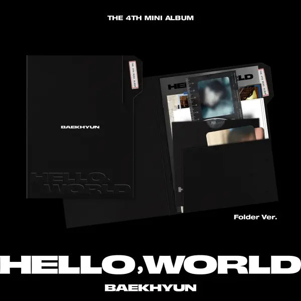 BAEKHYUN 4th Mini Album - HELLO, WORLD (Folder Ver.)