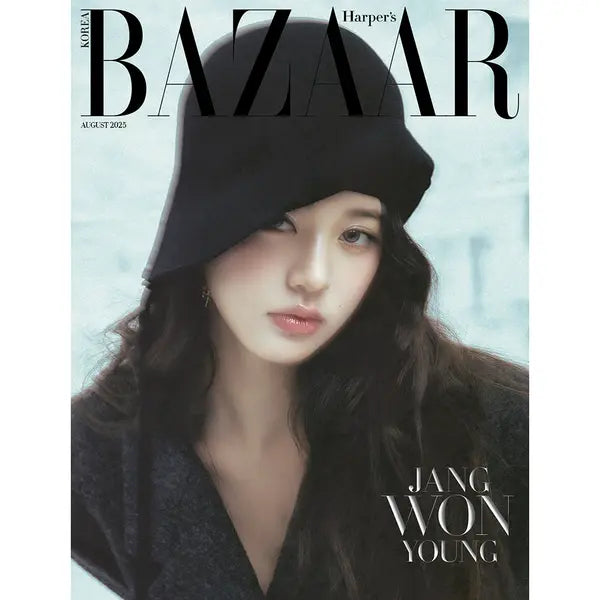 BAZAAR Korea Magazine 2025-08 [Cover : IVE Jang Wonyoung]