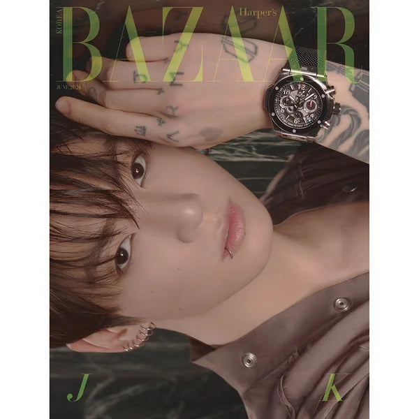 [Pre-Order] BAZAAR Magazine 2026-06 [Cover : Jungkook]