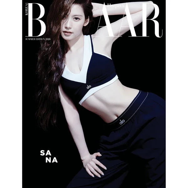 [Pre-Order] BAZAAR Magazine 2026 Summer Edition [Cover : TWICE Sana]