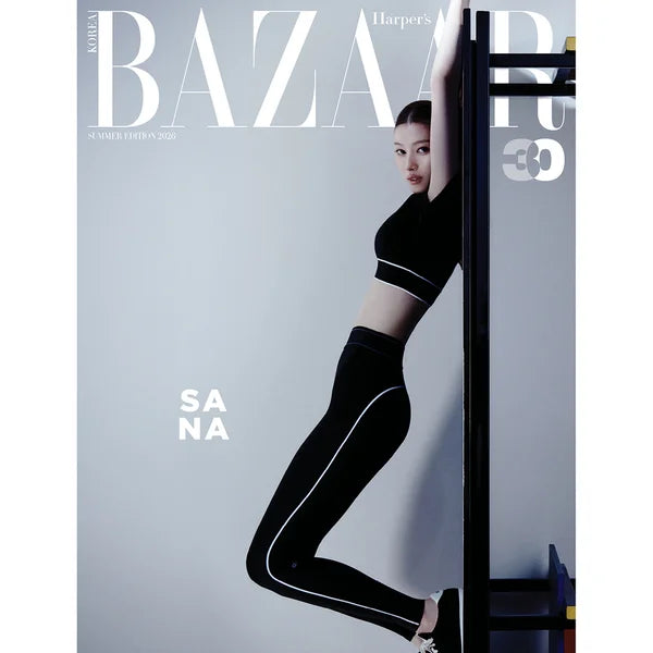 [Pre-Order] BAZAAR Magazine 2026 Summer Edition [Cover : TWICE Sana]