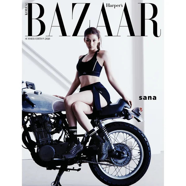 [Pre-Order] BAZAAR Magazine 2026 Summer Edition [Cover : TWICE Sana]
