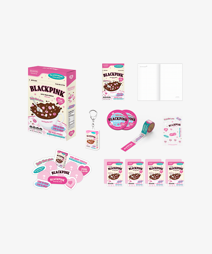 BLACKPINK 2023 Debut Anniversary Cereal Deco Kit