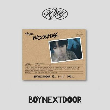 BOYNEXTDOOR 1st EP Album - WHY.. (Letter Ver.)