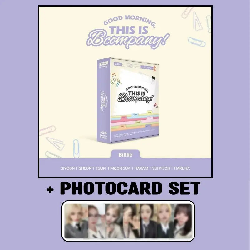 Billlie 2025 Official Season&#39;s Greetings + Photocard Set