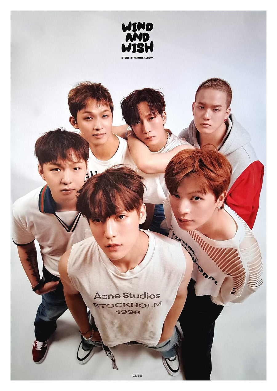 BTOB 12th Mini Album WIND AND WISH Official Poster - Photo Concept Wish