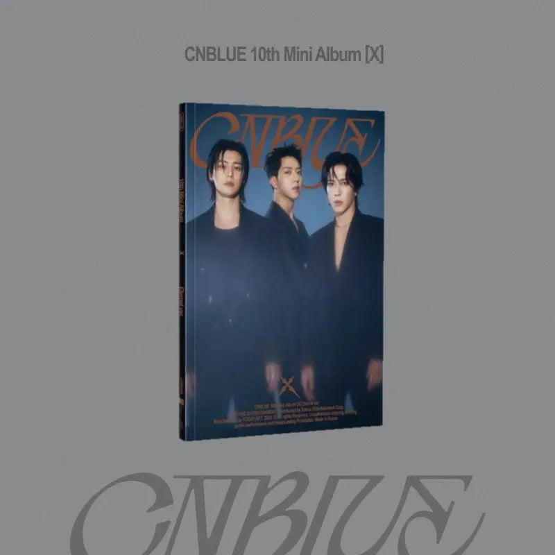 CNBLUE 10th Mini Album - X + APPLEMUSIC Photocard