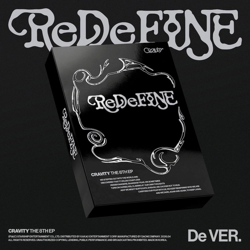 CRAVITY 8th EP Album - ReDeFINE (De Ver.)
