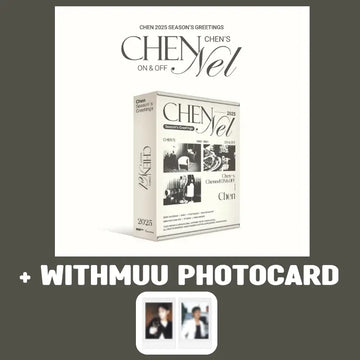 [Pre-Order] Chen 2025 Season's Greetings + WITHMUU Photocard